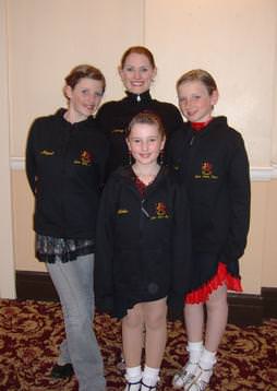 Girls at Blackpool Competition in June 2008