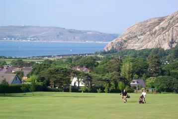 View looking down the 1st hole