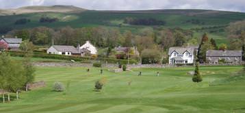 View of the 1st hole and 4th tee