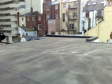 large flat roof