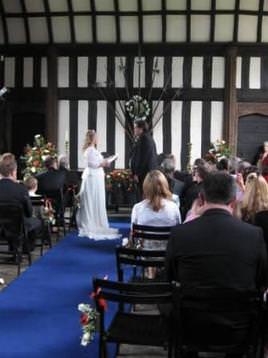 Civil Ceremony in the Tudor Great Hall