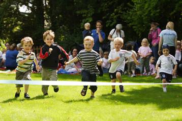 Our sports days are great fun for all the chi