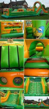 Jungle 44ft childs obstacle course