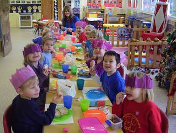 "Lunch Club" Party at the Nursery
