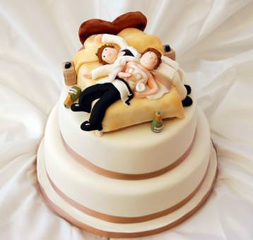 Novelty Wedding Cake