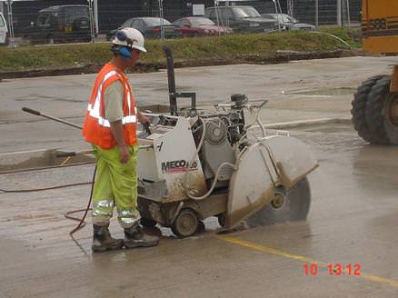 Floor sawing