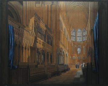 The Choir Norwich Cathedral 1780 John Sanders