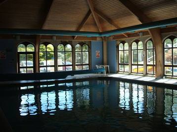 Large heated indoor pool