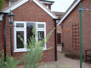 Ground floor extension and re-fit paving.