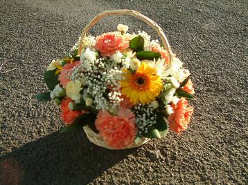 basket of flowers from £25