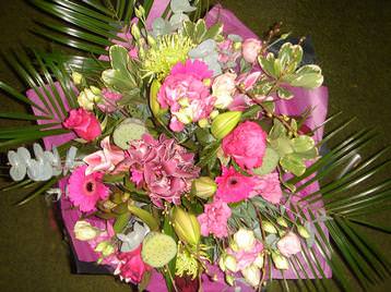 hand tided bouquets