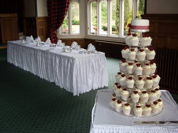 cupcake wedding cake