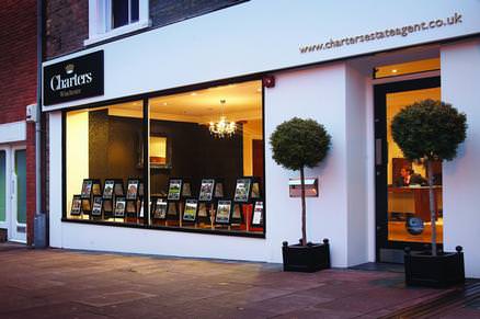 Charters Estate Agents Shop Front