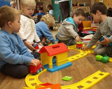 Playing trains