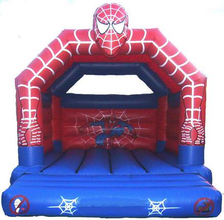 Spiderman bouncy castle for children & adults
