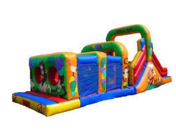 Jungle run obstacle course