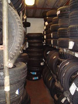 Over 300 tyres in stock at any one time