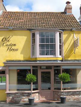 Front of restaurant on the Strand