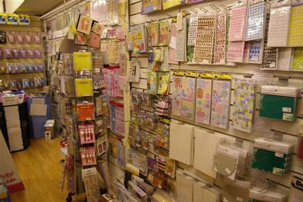 part of our scrapbooking area