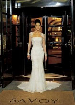 beautiful Justin Alexander dress