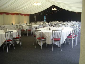 A Wedding with dancing under a Starlight roof