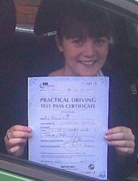 Rebecca - 1st time pass