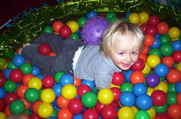 Fun in the ball pit