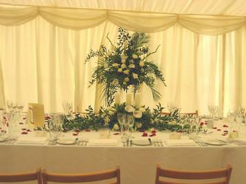 Marquee Pedestal and Tablecentre