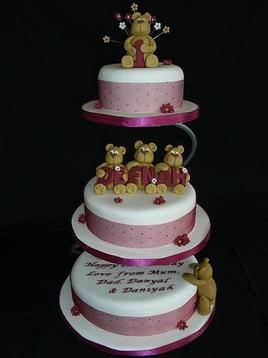 1st birthday 3 tier