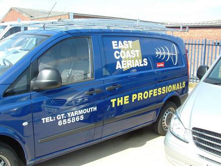one of our vans side