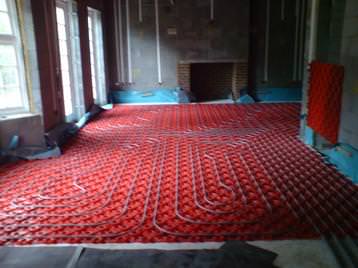 under floor heating 