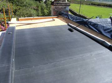 flat roof, loch toridon,west coast of scotlan