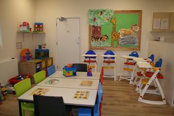 Picture showing part of the baby room