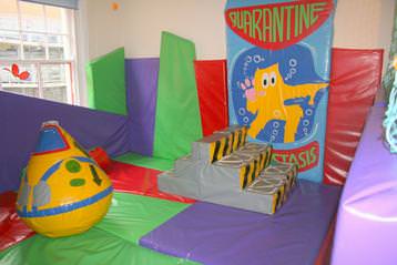 Picture showing part of our soft play room