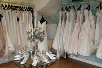 Madeline Isaac-James wedding showroom