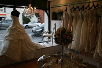 Madeline Isaac-James bridal showroom