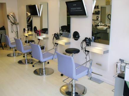 Inside salon