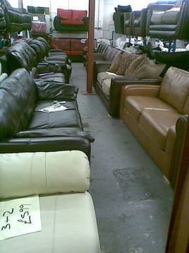 leather suites in stock