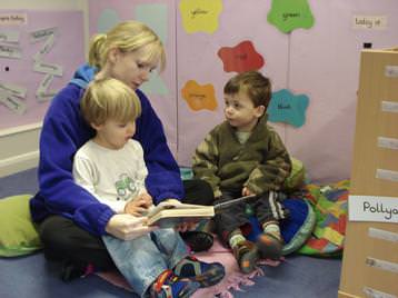 Enjoying Storytime