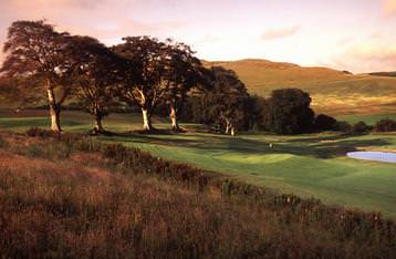The 6th hole overlooking the Dipper Haugh