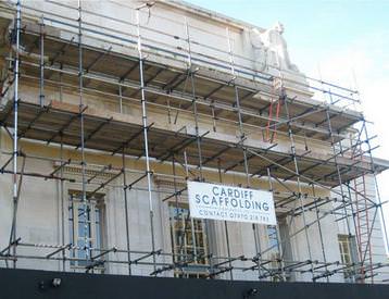 Creating access for repairs to the roof.