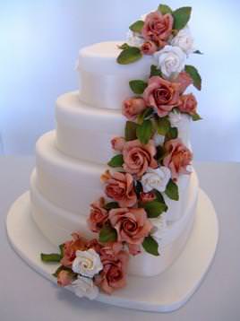 Hand made rose cascade theme