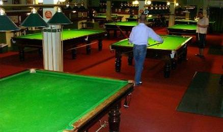 snooker hall