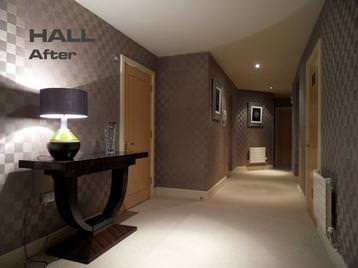 Hall in Grasscloth - Stark wallcoverings
