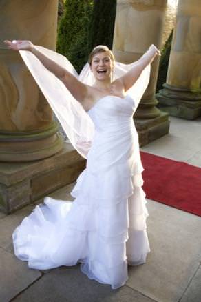 Bride at Balbirnie