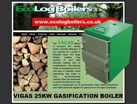EcoLogBoilers supplier of gasificationBoilers