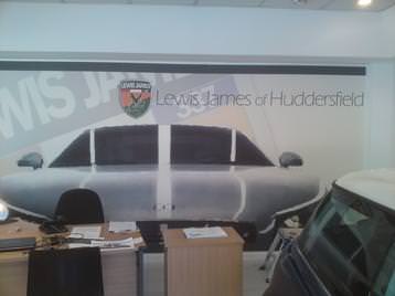 Lewis James car dealership in Huddersfield