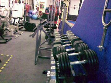 weights area