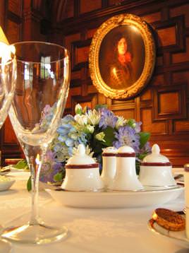 Wedding Table at Muncaster