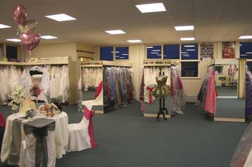 prom and bridesmaid area